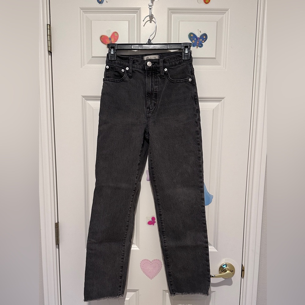 Madewell: The Perfect Vintage Straight Jean in Lunar Wash